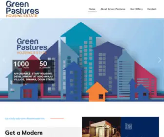 Greenpasturesestate.com(Affordable housing with ease) Screenshot