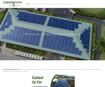 Greenpath-Tech.com(Solar PV Installation Company) Screenshot