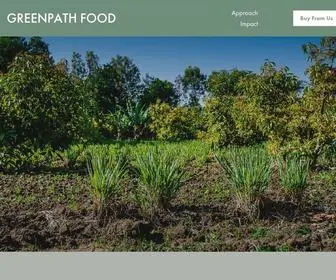 Greenpathfood.com(Greenpath Food) Screenshot