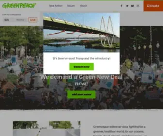 Greenpeaceusa.org(Greenpeace USA) Screenshot