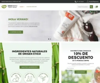 Greenpeople.es(Green People España) Screenshot