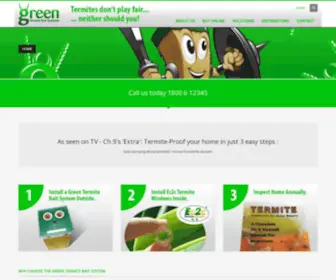 Greenpest.com.au(Termite Bait System) Screenshot