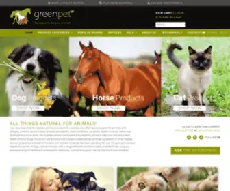 Greenpet.com.au(Greenpet Animal Naturopathy) Screenshot