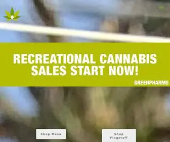Greenpharms.com(Medical Marijuana from Mesa to Flagstaff) Screenshot