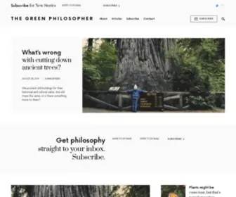 Greenphilosopher.com(Green Philosopher) Screenshot