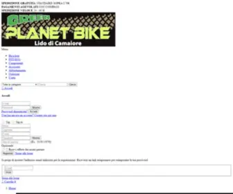 Greenplanetbike.it(Green Planet Bike Negozio Specializzato Vendita Bici Elettriche) Screenshot