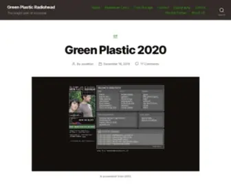 Greenplastic.com(The bright side of insomnia) Screenshot