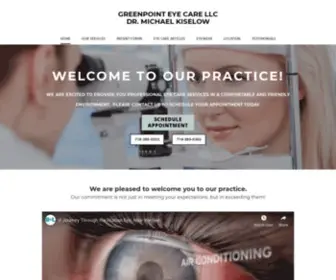 Greenpointeyecare.com(GREENPOINT EYE CARE LLC DR) Screenshot