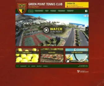 Greenpointtennis.co.za(Green Point Tennis Club) Screenshot