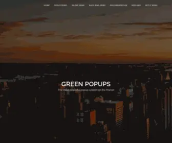 Greenpopups.com(Green Popups) Screenshot