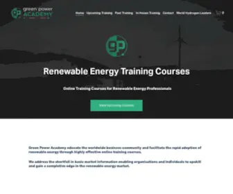 Greenpoweracademy.com(Green Power Academy) Screenshot