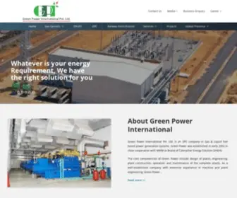 Greenpowerintl.com(Green Power International) Screenshot