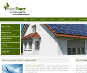Greenpowernig.com(A leading Renewable Energy Company) Screenshot