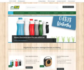 Greenpremium.nl(Duurzame relatiegeschenken en kleding) Screenshot