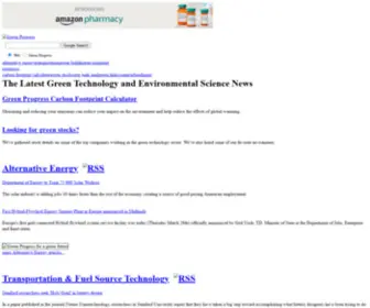 Greenprogress.com(Green Progress) Screenshot