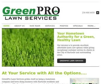 Greenprolawnservices.com(GreenPro Lawn Services) Screenshot