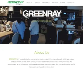 Greenrayled.com(Green Ray) Screenshot