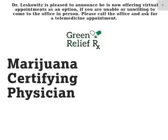 Greenreliefrx.com(Green Relief RX) Screenshot