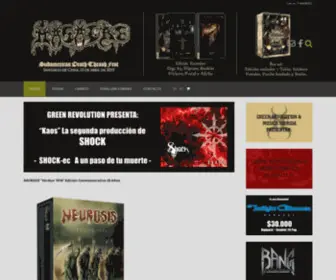 Greenrevolutionprod.com(The Colombian Metal Shop) Screenshot