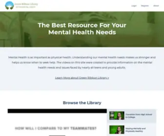 Greenribbonlibrary.com(Green Ribbon Library) Screenshot