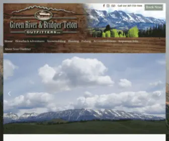 Greenriveroutfitters.com(Green River & Bridger) Screenshot