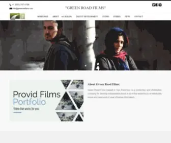 Greenroadfilms.com(Green Road Films) Screenshot