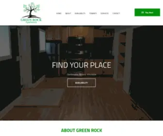 Greenrockapts.com(Green Rock) Screenshot