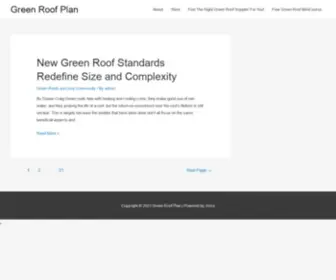 Greenroofplan.com(Green Roof Plan) Screenshot