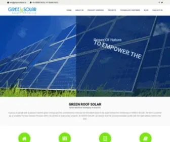 Greenroofsolar.in(Solar Company in Kerala) Screenshot