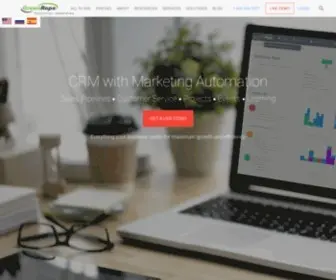 Greenrope.com(CRM with Marketing Automation) Screenshot