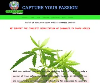 Greenrush.co.za(FRONT PAGE) Screenshot