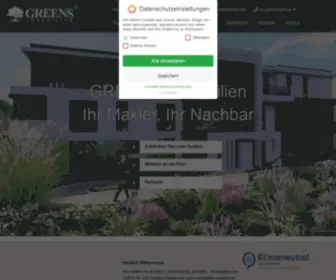 Greens-Immobilien.de(Greens Immobilien) Screenshot