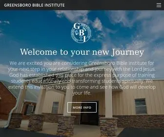 Greensborobibleinstitute.org(GREENSBORO BIBLE INSTITUTE) Screenshot