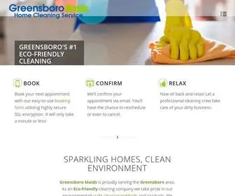 Greensboromaids.com(House Cleaning and Maid Services) Screenshot