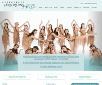 Greensboroperformingarts.com(Greensboro Performing Arts) Screenshot