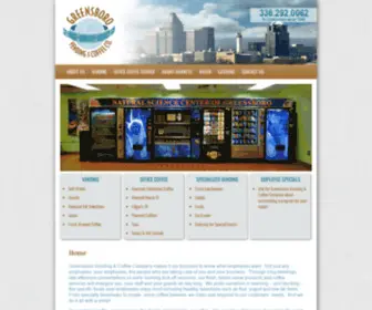 Greensborovending.com(Greensboro Vending) Screenshot