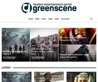 Greenscene.co.id(Portal Berita Pop Culture) Screenshot