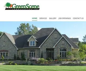 Greenscenelandscaping.com(Green Scene Landscaping) Screenshot