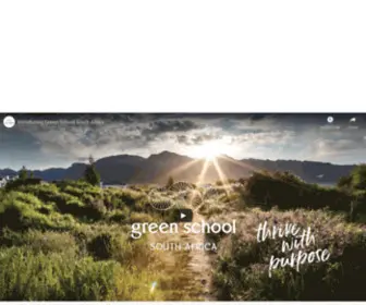 Greenschoolsa.co.za(Green School South Africa) Screenshot
