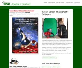 Greenscreenwizard.com(Most Popular Green Screen Photography Software over 30) Screenshot