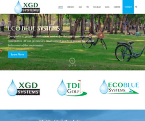 Greensdrainage.com(XGD Systems) Screenshot