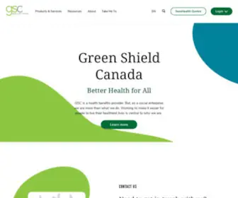 Greenshield.ca(A Different Kind of Health Benefits Company) Screenshot