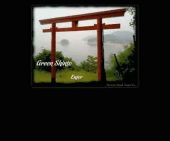 Greenshinto.com(Green Shinto) Screenshot