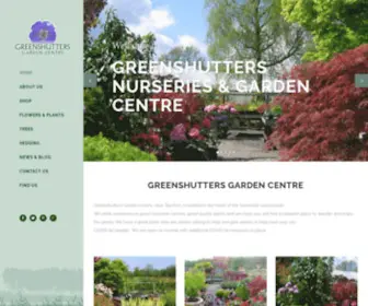Greenshuttersgardencentre.com(Greenshutters Garden Centre) Screenshot
