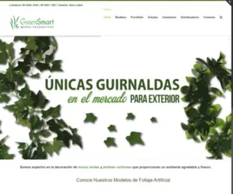 Greensmart.com.mx(Decoración) Screenshot