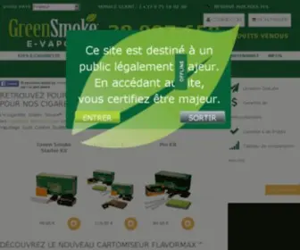 Greensmoke.fr(Est disponible à la vente) Screenshot