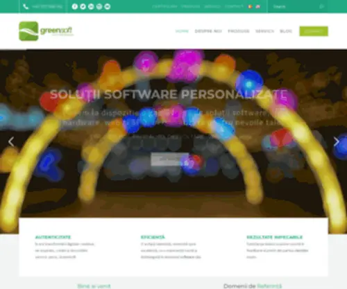 Greensoft.ro(Servicii SOFTWARE Personalizate) Screenshot