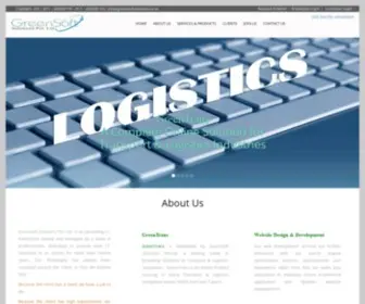 Greensoftsolutions.co.in(Software development) Screenshot