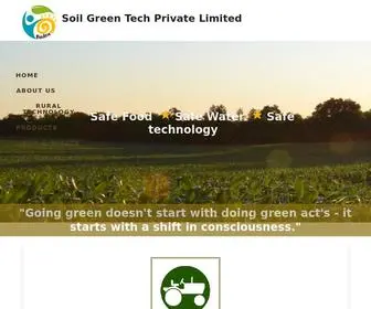 Greensoiltech.com(GreenTech Way) Screenshot