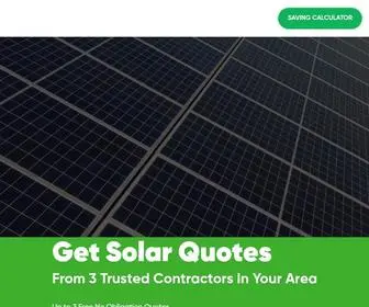 Greensolarquotes.com(Green Solar Quotes) Screenshot